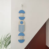 Bright Pastel Geometric Wall Hangings