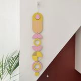 Bright Geometric Wall Art | Colourful Wall Hanging Decor