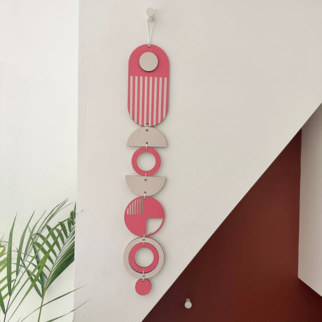Bright Geometric Wall Art | Colourful Wall Hanging Decor