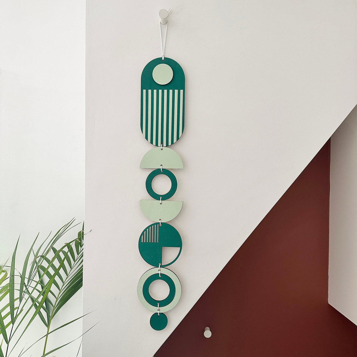 Bright Geometric Wall Art | Colourful Wall Hanging Decor