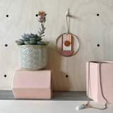 Warm Tones Small Geometric Wall Hanging