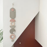 Pink & Grey Slim Wall Hanging