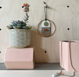 Original Mini Geometric Wall Hanging | Mid‑Century Wooden Wall Art