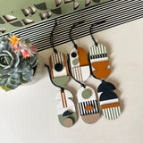 Mini Geometric Wall Hanging | Wooden Wall Art