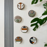 Modern Geometric Fridge Magnet - Set of 6