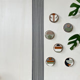Modern Geometric Fridge Magnet - Set of 6