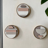 Modern Geometric Fridge Magnet - Set of 6