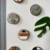 Modern Geometric Fridge Magnet - Set of 6