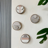 Modern Geometric Fridge Magnet - Set of 6