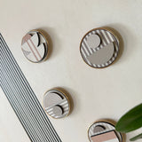 Modern Geometric Fridge Magnet - Set of 6