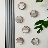 Modern Geometric Fridge Magnet - Set of 6
