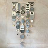 Black & Grey Wall Hanging Art | Large Monochrome Wall Décor