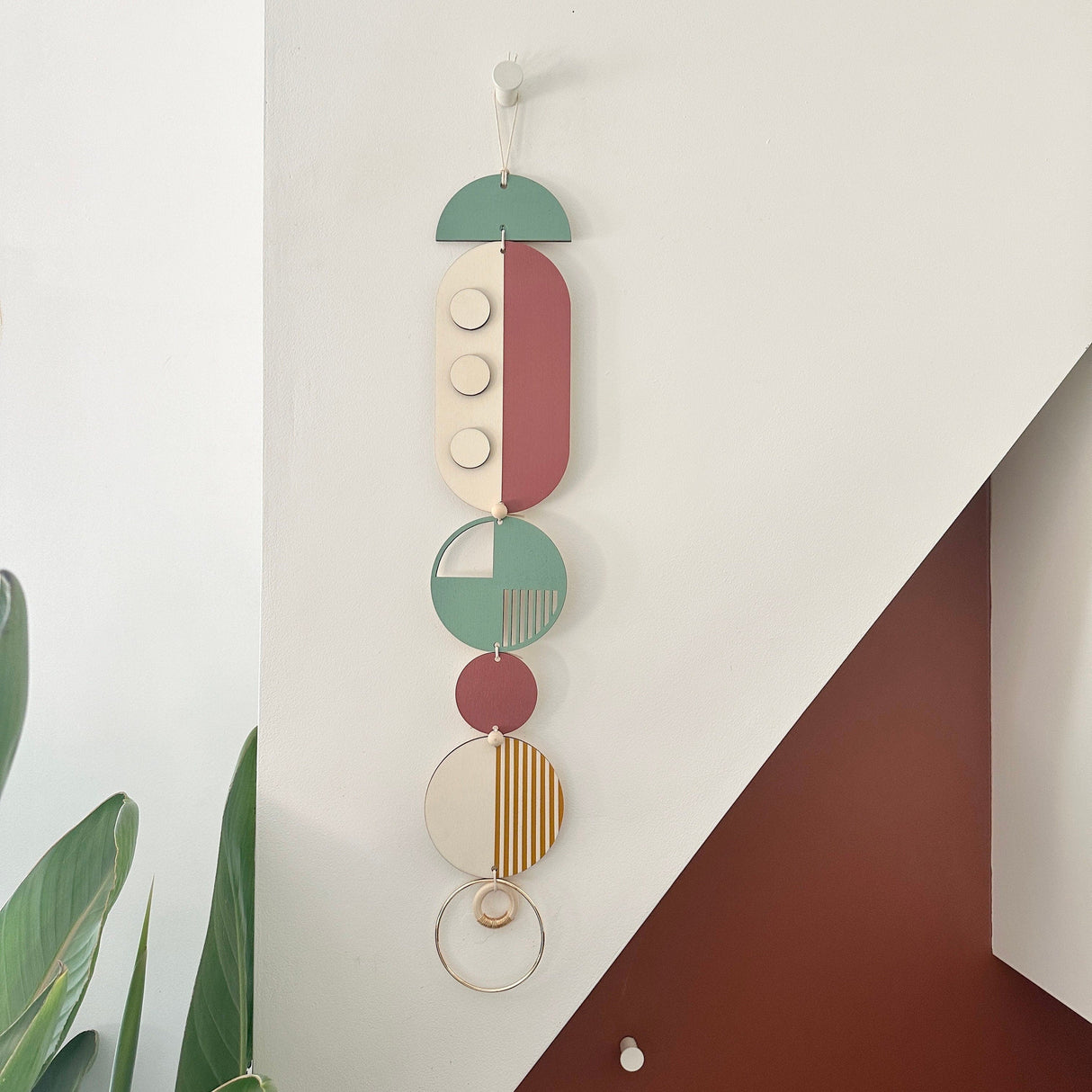 Modern Wall Art - Geometric Wood Artwork