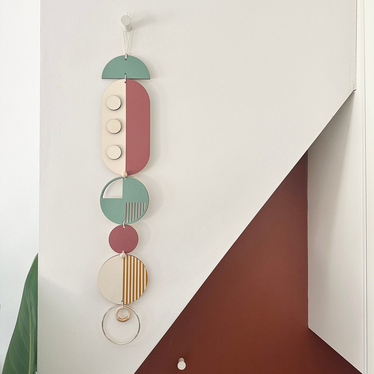 Modern Wall Art - Geometric Wood Artwork