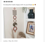 Brown Modern Wall Art - Geometric Earthy Tones Art