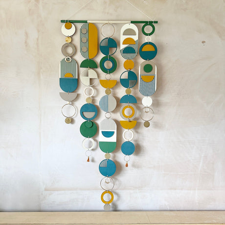 Bauhaus Geometric Wall Art | Contemporary Wall Sculpture