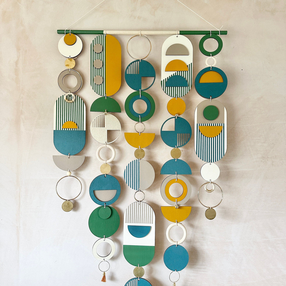 Bauhaus Geometric Wall Art | Contemporary Wall Sculpture
