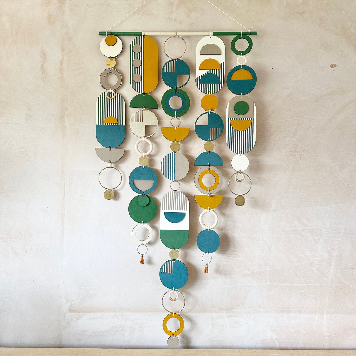 Bauhaus Geometric Wall Art | Contemporary Wall Sculpture
