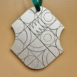 Silver Christmas Ornament Set - Tree Decorations & Festive Decor