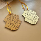 Gold Christmas Ornament Set - Tree Decorations & Festive Décor