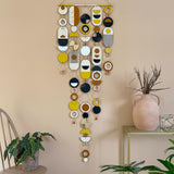 Eccentric Abstract Narrow Feature Wall Art