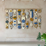 Large Abstract Wood Wall Art – Wooden Hanging Décor