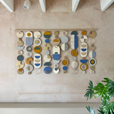 Large Abstract Wood Wall Art – Wooden Hanging Décor