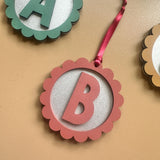 Personalised Scalloped Christmas Ornament – Decoration Gift