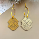 Gold Christmas Ornament Set - Tree Decorations & Festive Décor
