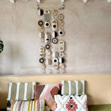 Long Geometric Wall Art – Modern Hanging Art Statement