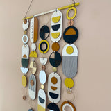 Eccentric Abstract Narrow Feature Wall Art