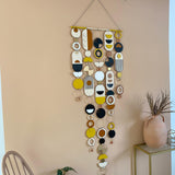 Eccentric Abstract Narrow Feature Wall Art