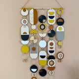 Eccentric Abstract Narrow Feature Wall Art