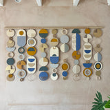 Large Abstract Wood Wall Art – Wooden Hanging Décor