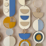 Large Abstract Wood Wall Art – Wooden Hanging Décor