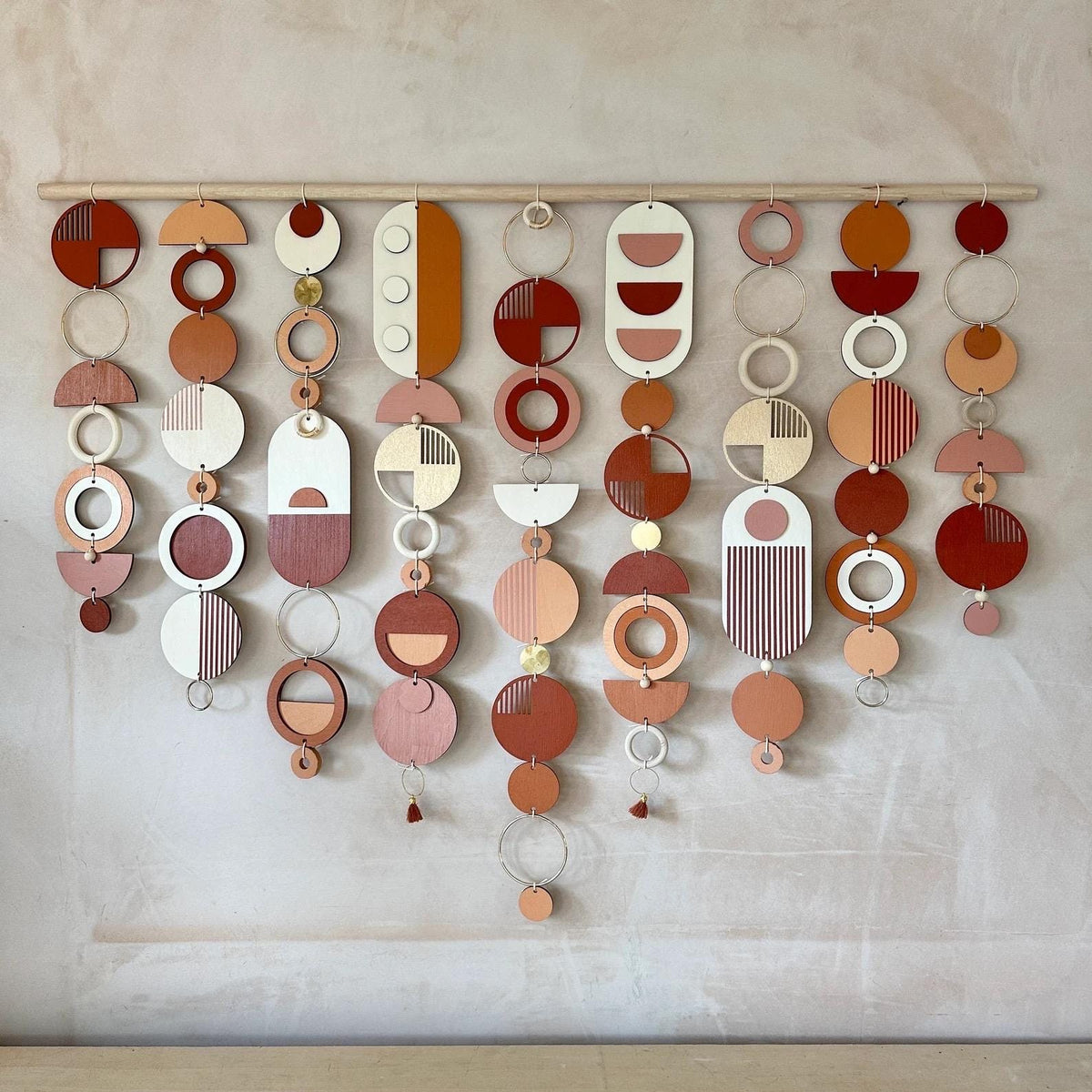 Modern Geometric Wall Art | Large Centrepiece Big Wall Decor