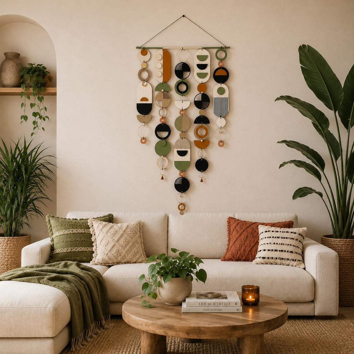 Award‑Winning Modern Wooden Wall Hanging | Contemporary Wall Art