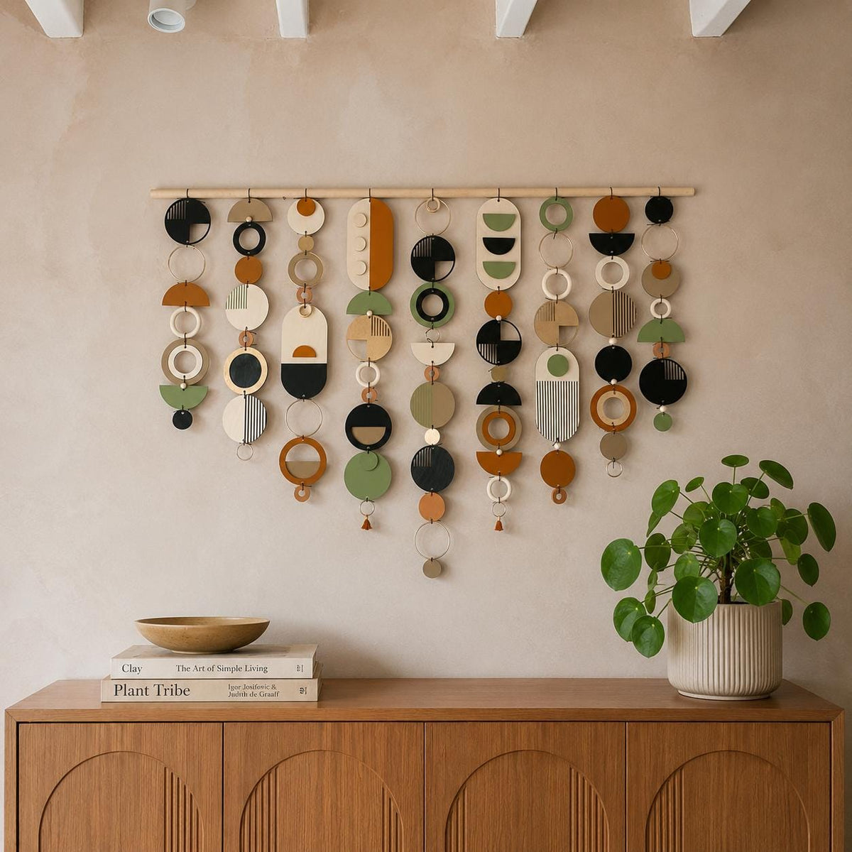 Modern Geometric Wall Art | Large Centrepiece Big Wall Decor