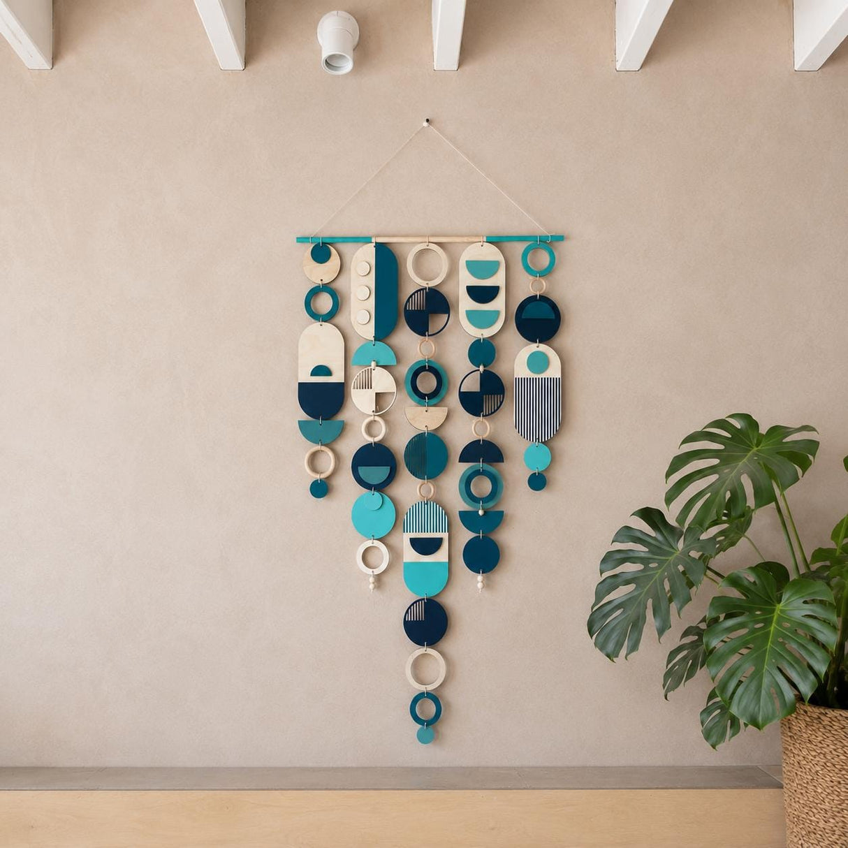 Award‑Winning Modern Wooden Wall Hanging | Contemporary Wall Art