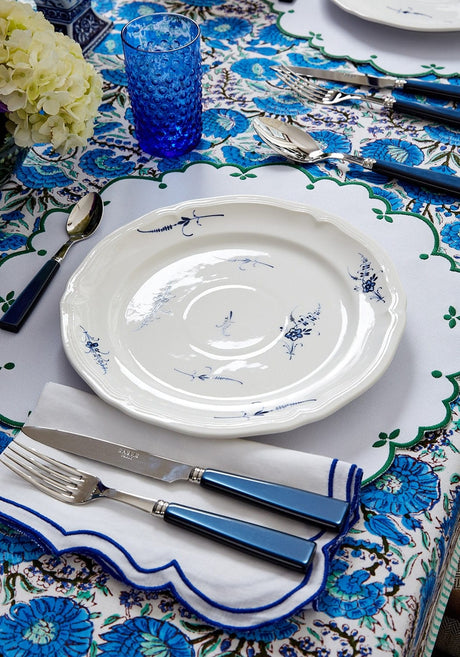 Casa by Josephine Jenno Blue White Napkins - Set of 4