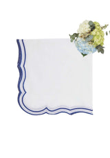 Casa by Josephine Jenno Blue White Napkins - Set of 4