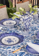 Casa by Josephine Jenno Blue White Napkins - Set of 4