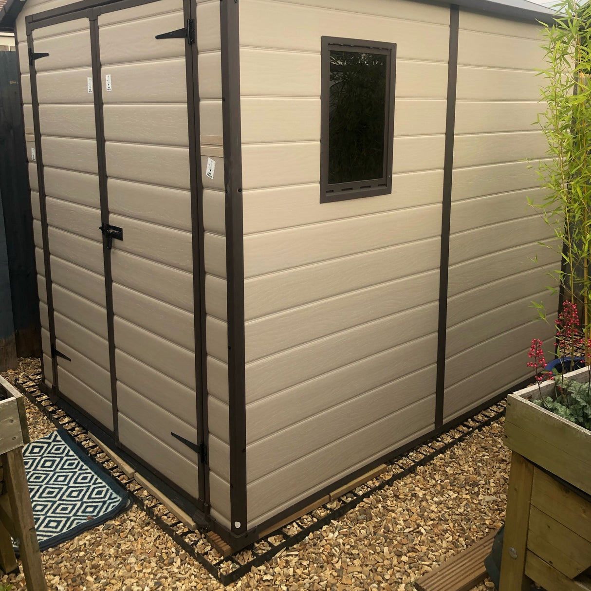 IBRAN Plastic Shed Base Grids