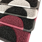 Nicoman Geo Circle Spaghetti Doormat - 90x60cm