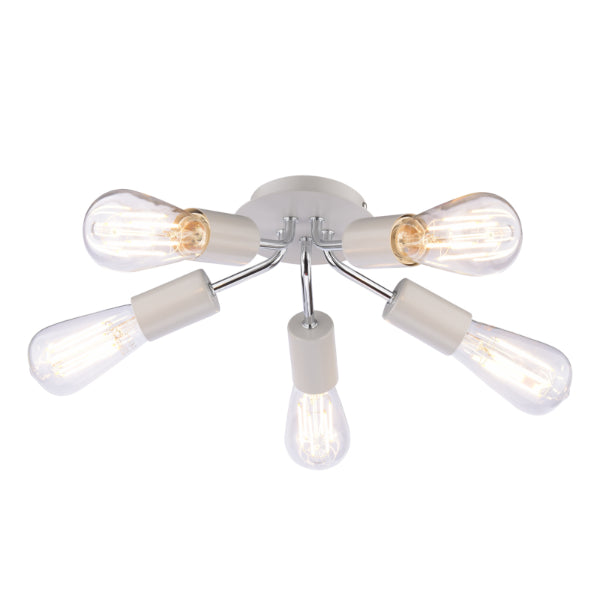 Pagazzi Innes 5 Light Semi-Flush Ceiling Light
