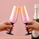 Sup drinkware Insulated Champagne Flute Ombre - 250ml