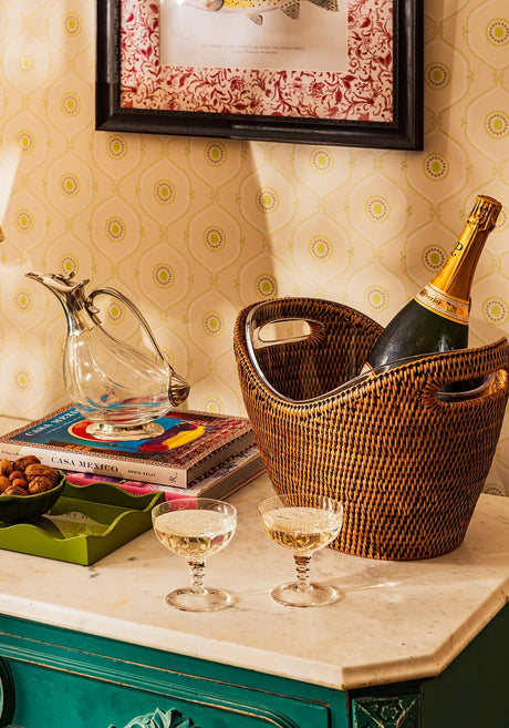Casa by Josephine Jenno Jane's Woven Rattan Wine & Champagne Bucket
