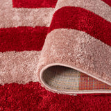 The Rugs Joli Geometric Red & Pink Rug