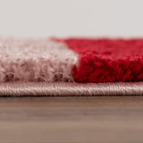 The Rugs Joli Geometric Red & Pink Rug
