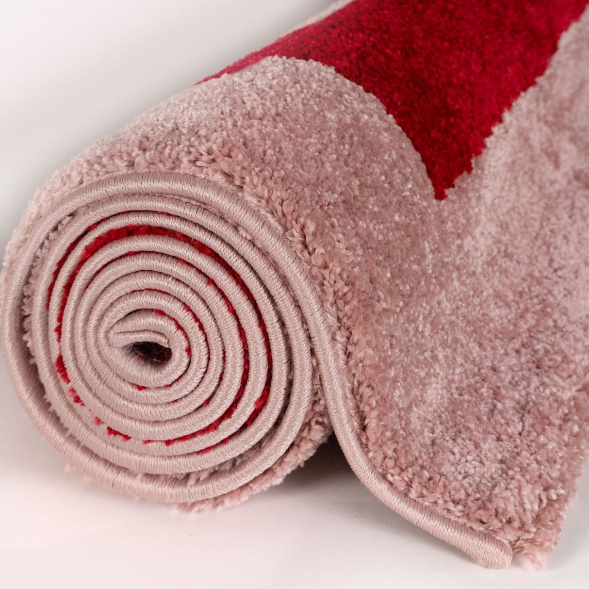 The Rugs Joli Geometric Red & Pink Rug